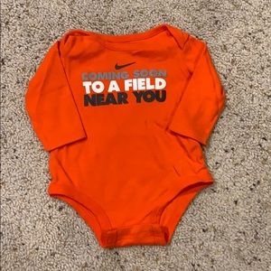 NIKE Long Sleeve Onesie
